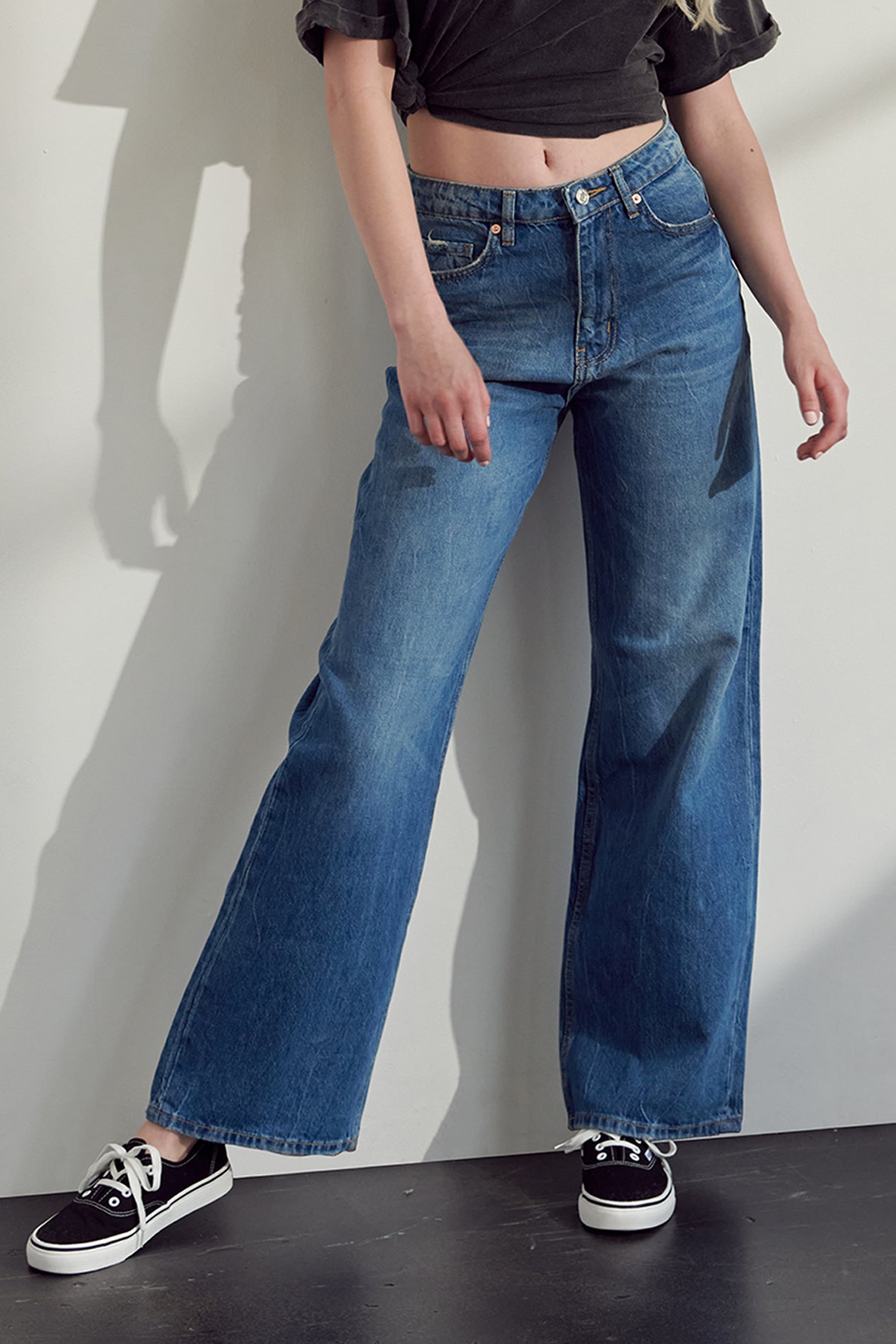 HIGH RISE WIDE LEG JEANS – Muselooks